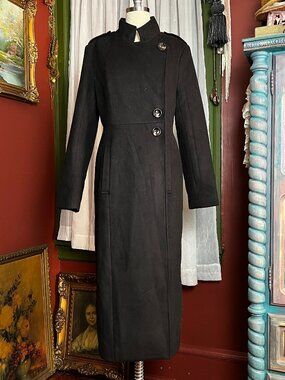 Full length pea coat